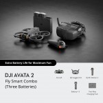 DJI Avata 2 Fly Smart Combo (Three Batteries)