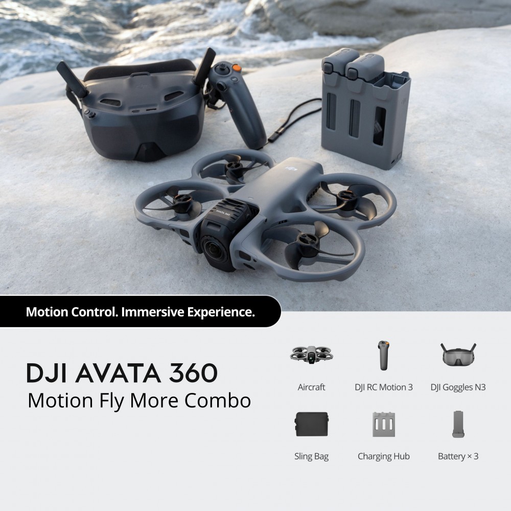 DJI Avata 360 Motion Fly More Combo