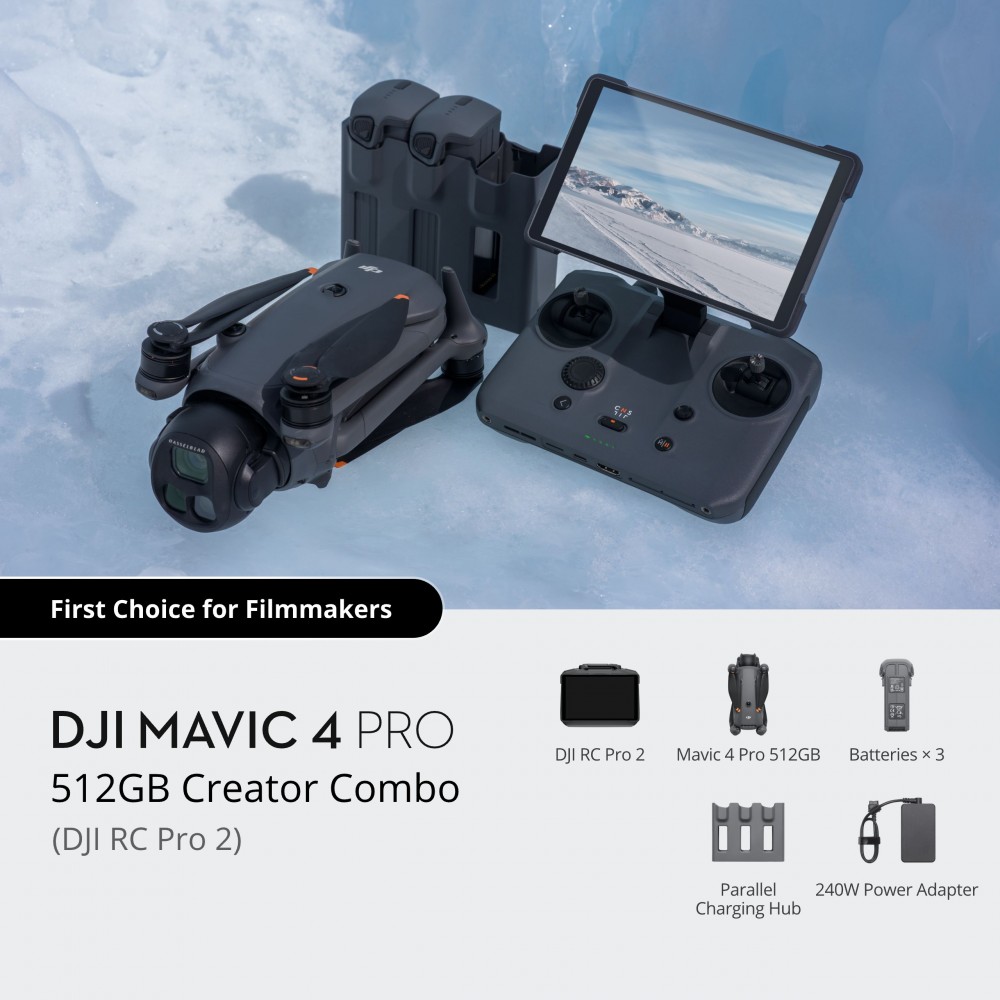 DJI Mavic 4 Pro 512GB Creator Combo (DJI RC Pro 2)