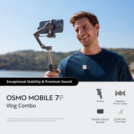 Osmo Mobile 7P Vlog Combo (DJI Mic Mini Transmitte..