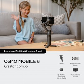 Osmo Mobile 8 Creator Combo (DJI Mic Mini Transmit..