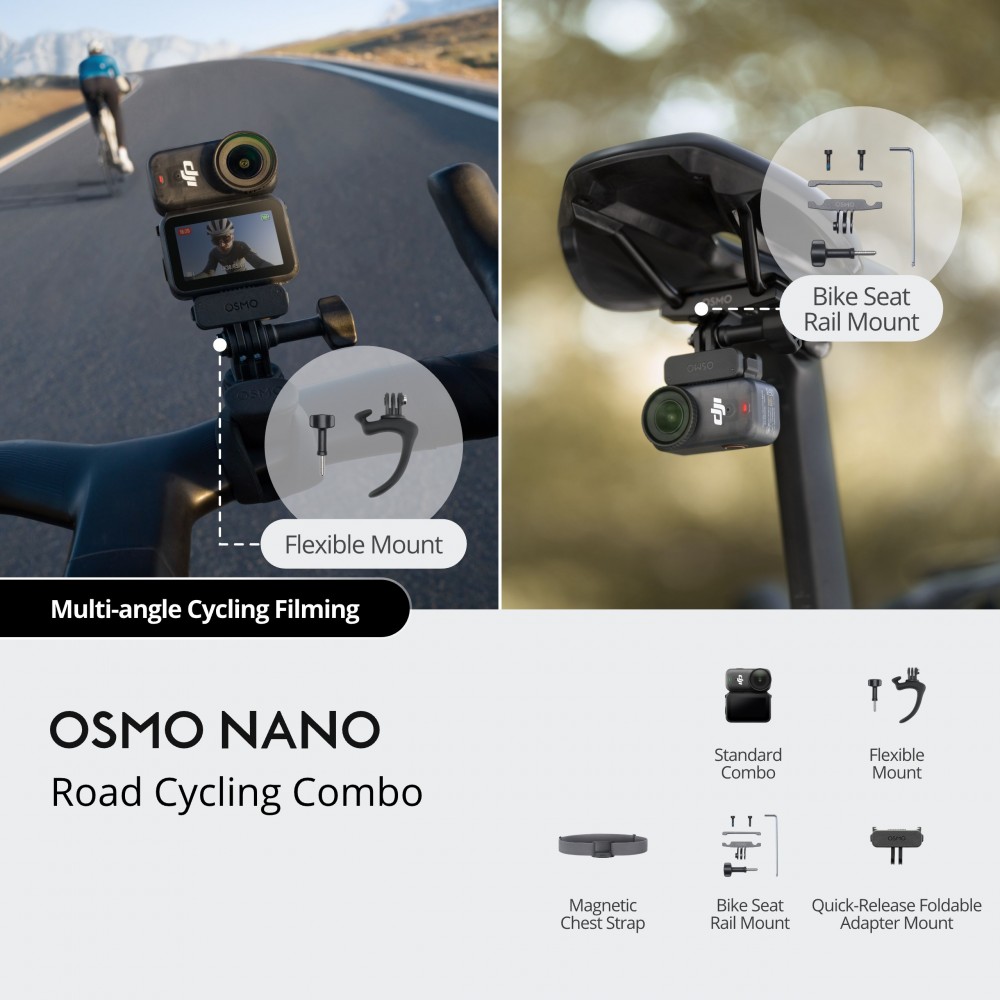 Osmo Nano Road Cycling Combo (64GB)